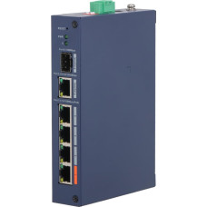 Dahua Switch|DAHUA|Switch type Managed|Switch layer L2|Form factor Desktop|4xRJ-45 ports|RJ-45 Ports Type Fast Ethernet (10/100)|4xFast Ethernet (copper) ports quantity|1xGigabit Ethernet (copper) ports quantity|1xSFP module slots quantity|1xFiber uplink 
