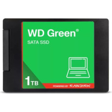 Western Digital SSD|WESTERN DIGITAL|Green|1TB|3D NAND|Read speed 545 MBytes/sec|2,5"|MTBF 2000000 hours|WDS100T5G0A