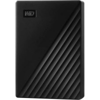 Western Digital External HDD|WESTERN DIGITAL|My Passport|4TB|USB 2.0|USB 3.0|USB 3.2|Colour Black|WDBPKJ0040BBK-WESN