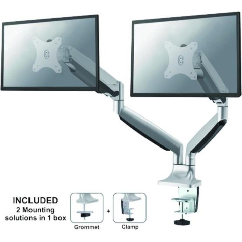 Neomounts MONITOR ACC DESK MOUNT 10-32"/NM-D750DSILVER NEOMOUNTS