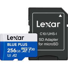 Lexar MEMORY MICRO SDXC 256GB UHS-I/W/A LMSBLPL256G-BNANG LEXAR