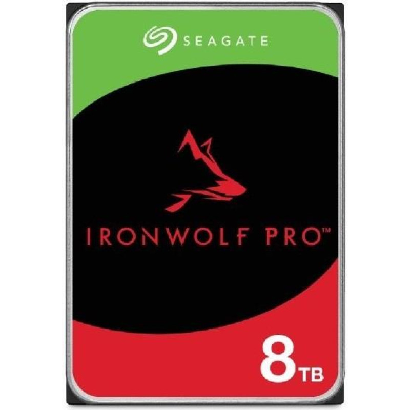 Seagate HDD|SEAGATE|IronWolf Pro|8TB|SATA|256 MB|7200 rpm|3,5"|ST8000NT001