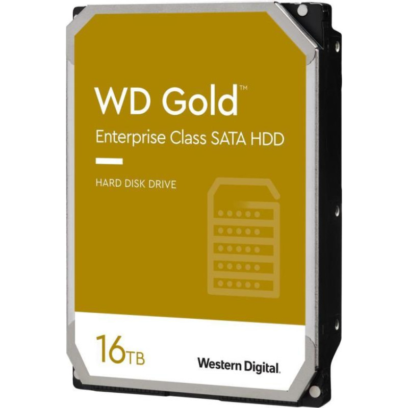 Western Digital HDD|WESTERN DIGITAL|Gold|16TB|SATA 3.0|512 MB|7200 rpm|3,5"|WD161KRYZ
