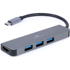 Gembird I/O ADAPTER USB-C TO HDMI/USB3/2IN1 A-CM-COMBO2-01 GEMBIRD