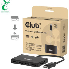 Club3D I/O ADAPTER DP TO DP QUAD/CSV-7400 CLUB3D