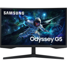 Samsung LCD Monitor|SAMSUNG|LS27CG552EUXEN|27"|Gaming/Curved|Panel VA|2560x1440|16:9|165 Hz|Matte|1 ms|Height adjustable|Colour Black|LS27CG552EUXEN