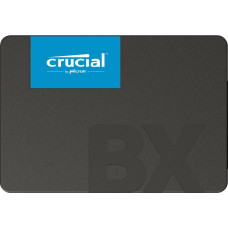Crucial SSD|CRUCIAL|BX500|500GB|SATA 3.0|Write speed 500 MBytes/sec|Read speed 550 MBytes/sec|2,5"|TBW 120 TB|MTBF 1500000 hours|CT500BX500SSD1