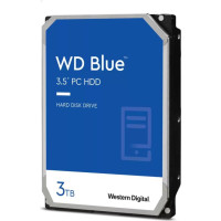 Western Digital HDD|WESTERN DIGITAL|Blue|3TB|SATA 3.0|256 MB|5400 rpm|3,5"|WD30EZAZ