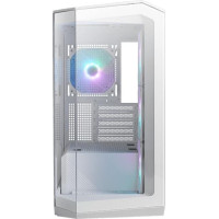 MSI Case|MSI|MidiTower|Case product features Transparent panel|Not included|MicroATX|Colour White|MAGPANOM100RPZWHITE