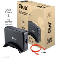 Club3D MOBILE CHARGER 4PORT/GAN 240W CAC-1918 CLUB3D