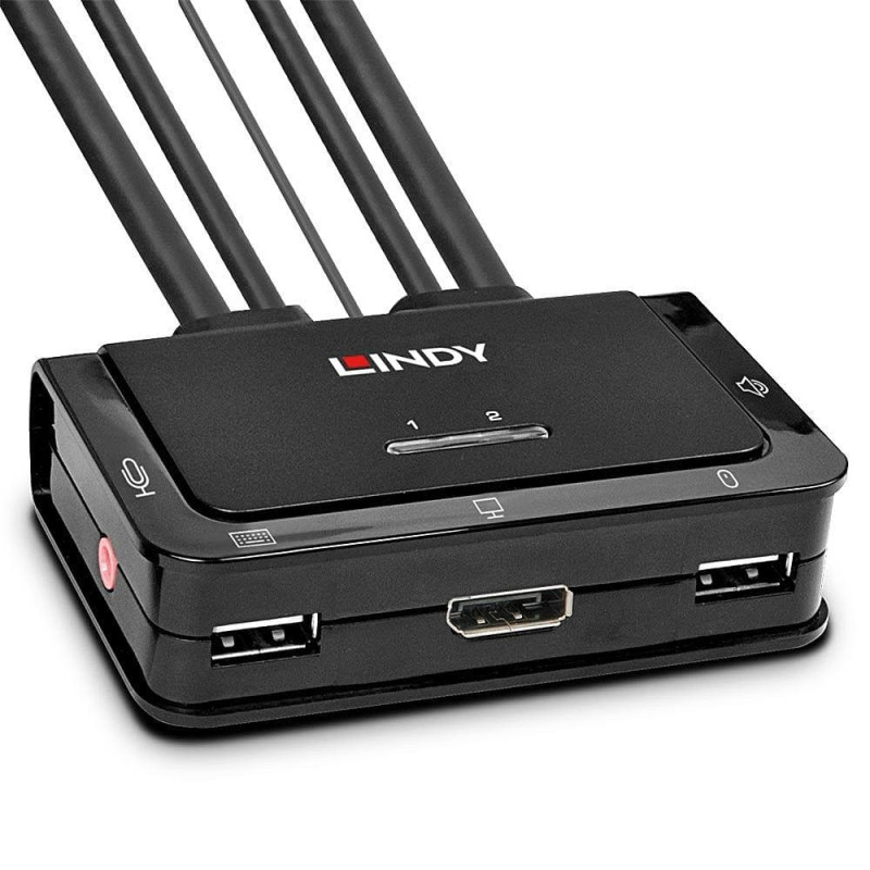 Lindy NET SWITCH KVM USB DISPLAYPORT/42344 LINDY