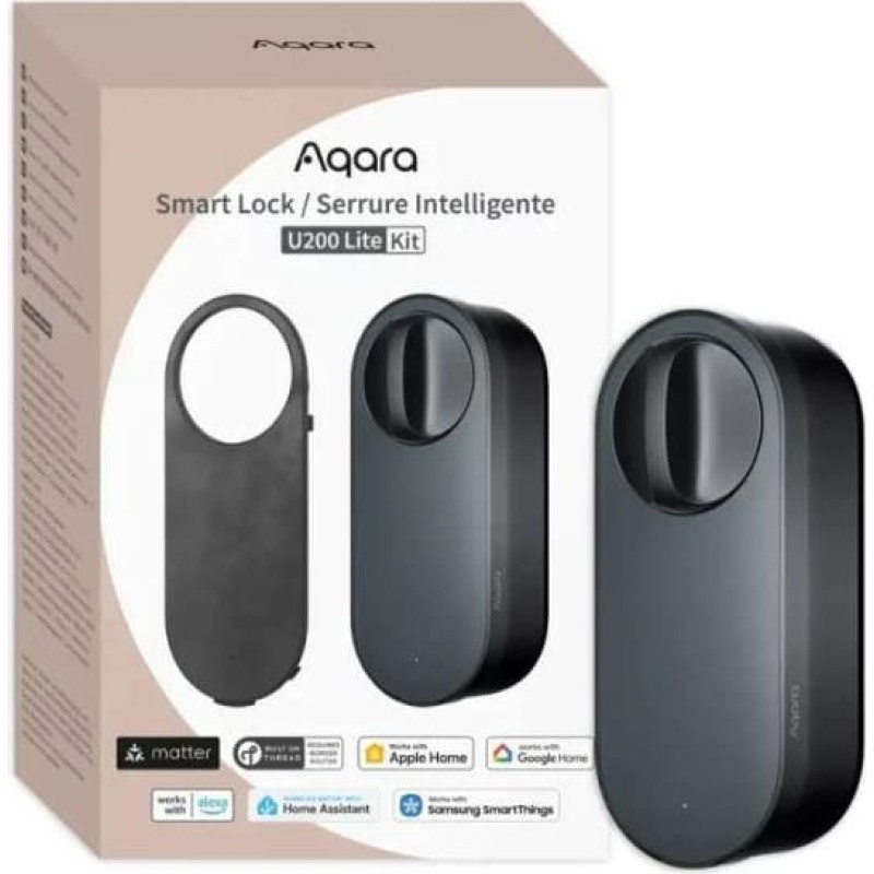 Aqara SMART HOME LOCK U200 LITE KIT/BLACK EL-D03D-B AQARA