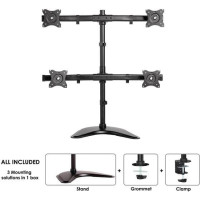 Neomounts MONITOR ACC DESK MOUNT 10-27"/NM-D335D4BLACK NEOMOUNTS