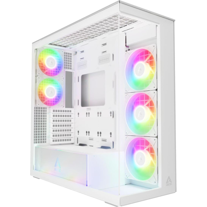 Arctic Case|ARCTIC|Xtender (White)|MidiTower|Case product features Transparent panel|Not included|Colour White|ACPCC00014A