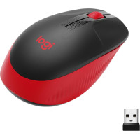 Logitech MOUSE USB OPTICAL WRL M190/RED 910-005908 LOGITECH