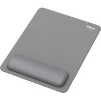 Fellowes MOUSE PAD WRIST REST XL/GREY 100142561 FELLOWES