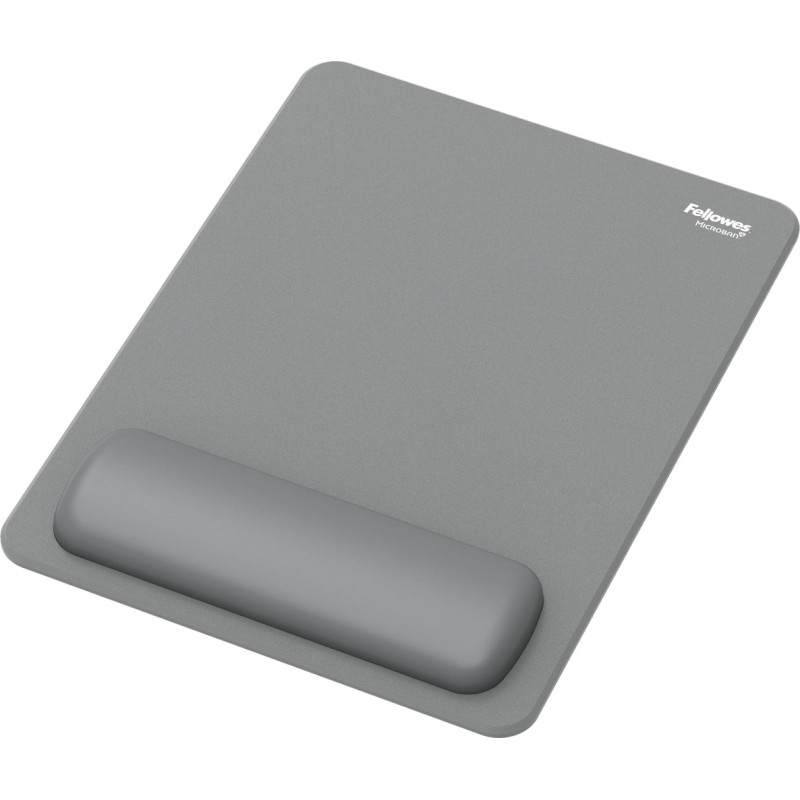 Fellowes MOUSE PAD WRIST REST XL/GREY 100142561 FELLOWES