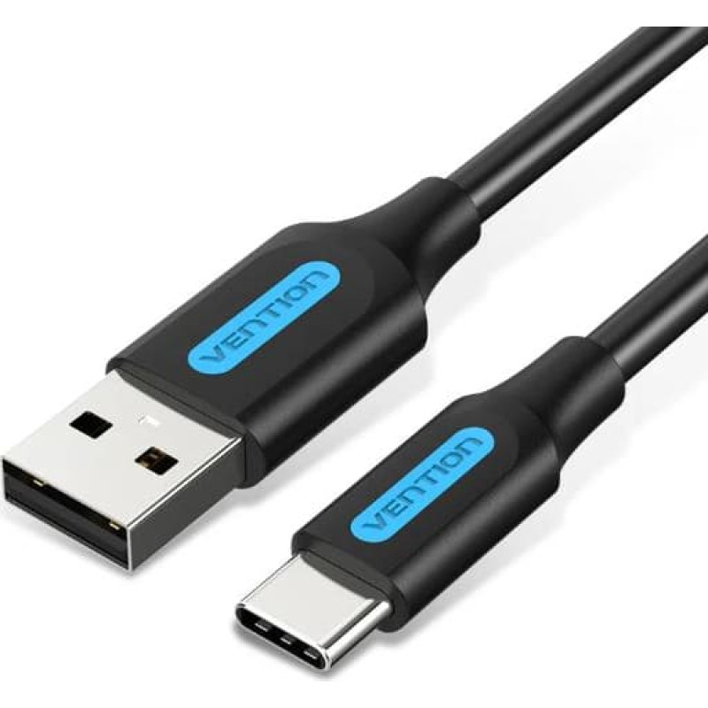 Vention CABLE USB-C TO USB2.0/0.25M BLACK COKBC VENTION