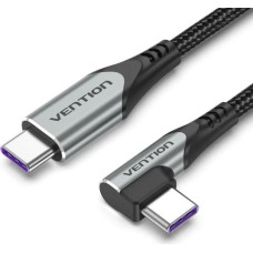 Vention CABLE USB-C TO USB-C R.ANGLE/1M GRAY TAKHF VENTION