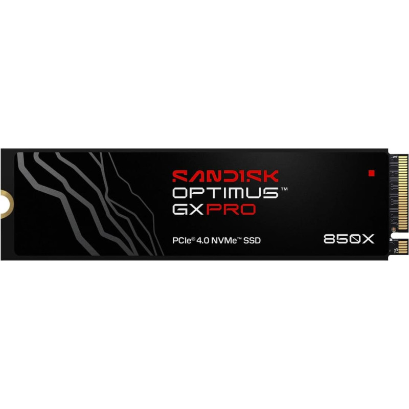 Sandisk SSD|SANDISK|600xTBW rating|MTBF 1750000 h|Read speed 7300 MB/s|Write speed 6300 MB/s|NVMe Yes|PCI Express 4.0|M.2|1000 GB|SDSP81100TAN-000E0