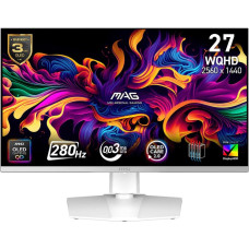 MSI Monitor|MSI|26.5 "|2560 x 1440 pixels|Wide Quad HD|Native aspect ratio 16:9|QD-OLED|Flat|MAG272QPWQD-OLEDX28