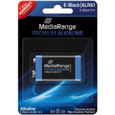 Mediarange BATTERY ALKALINE E-BLOCK 9V/MRBAT107 MEDIARANGE