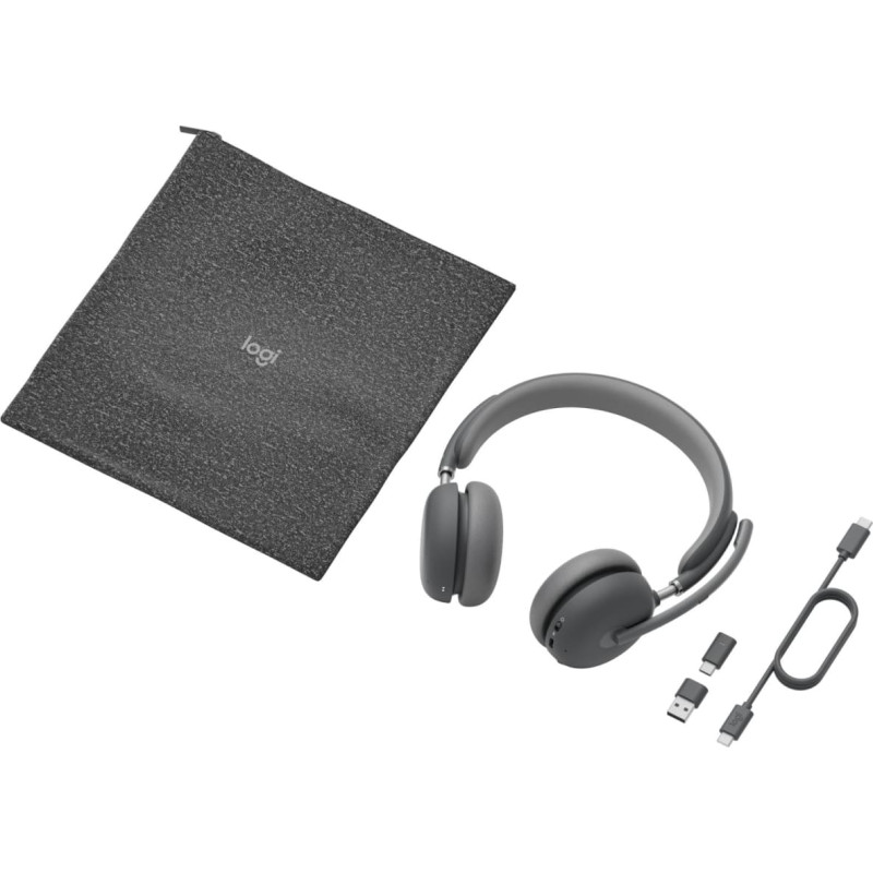 Logitech HEADSET ZONE 2 WIRELESS/GRAPHITE 981-001311 LOGITECH