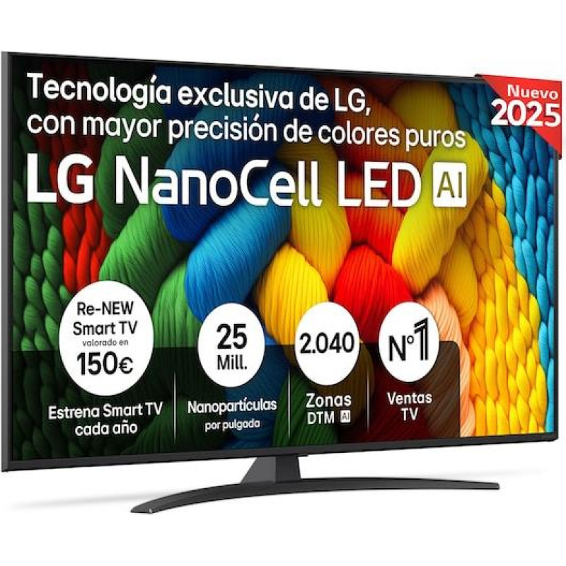 LG TV SET LCD 55" 4K/55NANO81A6A LG