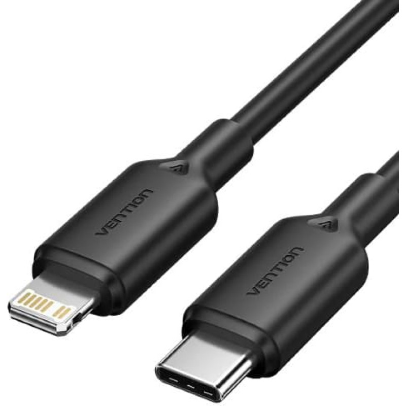 Vention CABLE USB-C TO LIGHTNING/1M BLACK LAKBF VENTION
