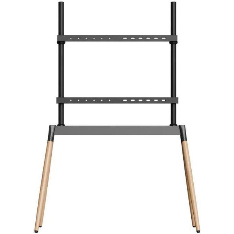 Gembird TV SET ACC FLOOR STAND 55-86"/BLK/WOOD TVS-86F-01-BK GEMBIRD