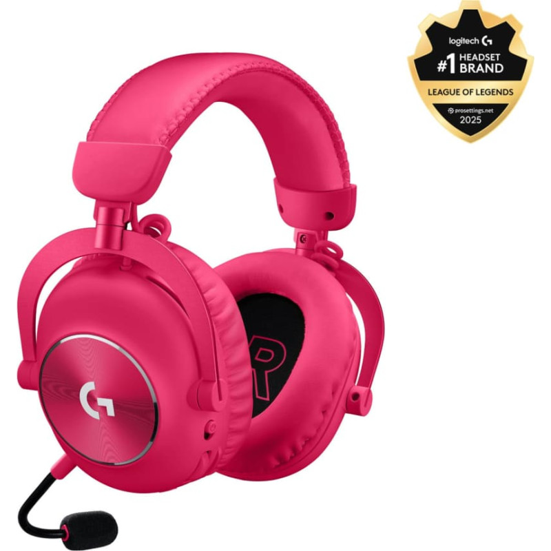 Logitech HEADSET G PRO X 2 GAMING/PINK 981-001275 LOGITECH