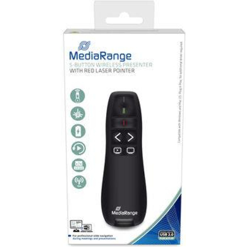 Mediarange PRESENTER/POINTER WRL/MROS220 MEDIARANGE