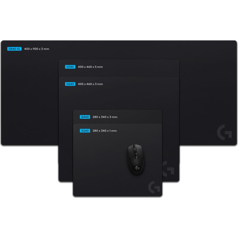 Logitech MOUSE PAD G240/BLACK 943-000785 LOGITECH