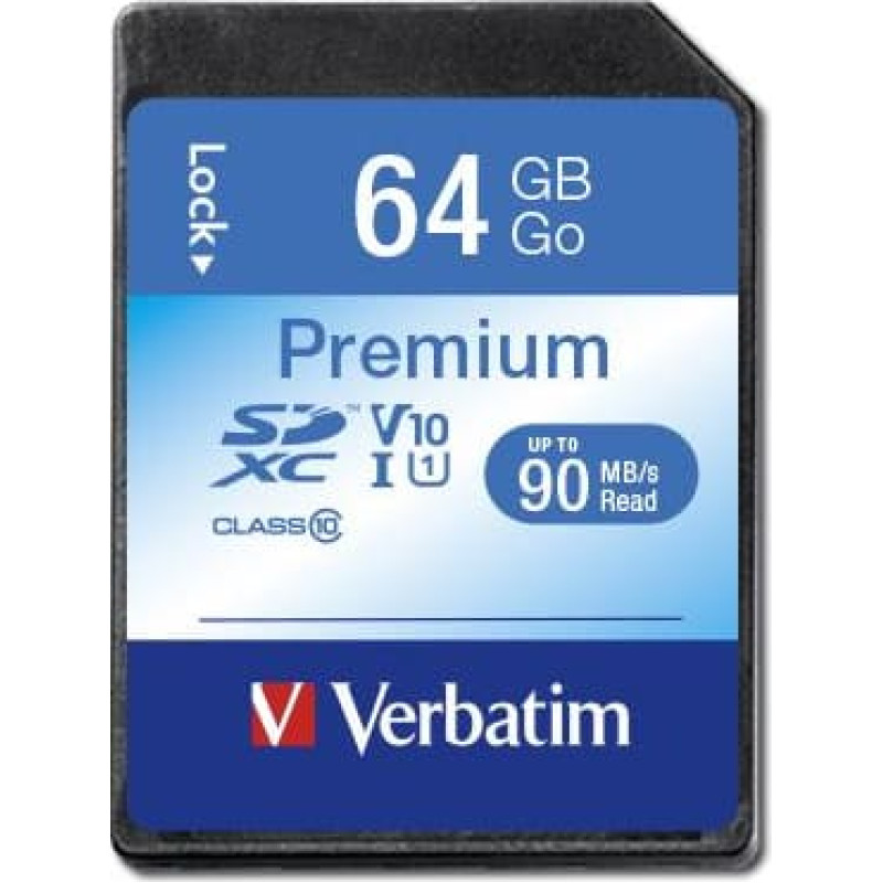 Verbatim MEMORY SDXC 64GB UHS-I/VER44024 VERBATIM