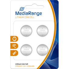 Mediarange BATTERY LITHIUM CR2032 3V/4PCS MRBAT132 MEDIARANGE