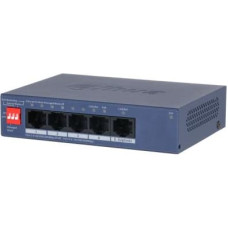 Dahua Switch|DAHUA|CS4005-4GT-36|Switch type Managed|Switch layer L2|Form factor Desktop/Wall-Mounting|5xRJ-45 ports|RJ-45 Ports Type Gigabit Ethernet (10/100/1000)|5xGigabit Ethernet (copper) ports quantity|Power over Ethernet (PoE) Yes|4xPower over Ethe