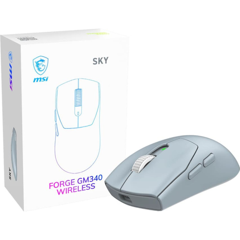 MSI MOUSE USB OPTICAL WRL GAMING/FORGE GM340 WRL SKY MSI