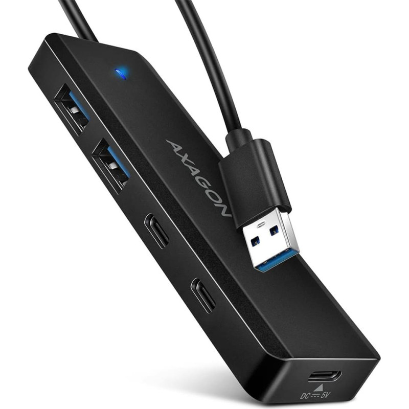 Axagon I/O HUB USB TRAVEL/0.19M HUE-C2A AXAGON