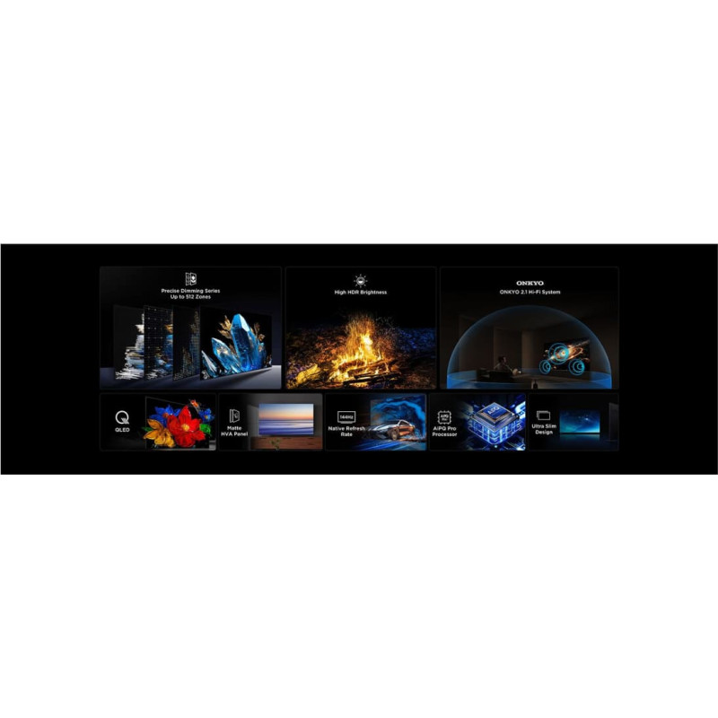 TCL TV Set|TCL|50 "|4K Ultra HD|3840 x 2160 pixels|Flat|16:9|QD-Mini LED|50C69K