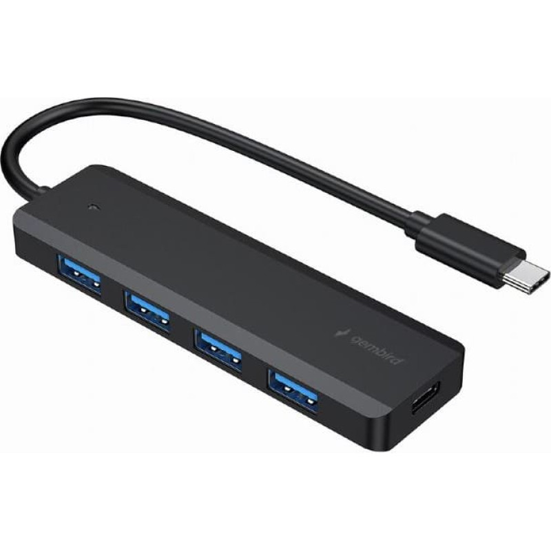 Gembird I/O HUB USB-C 4PORT/UHB-CM-U3P4P-01 GEMBIRD
