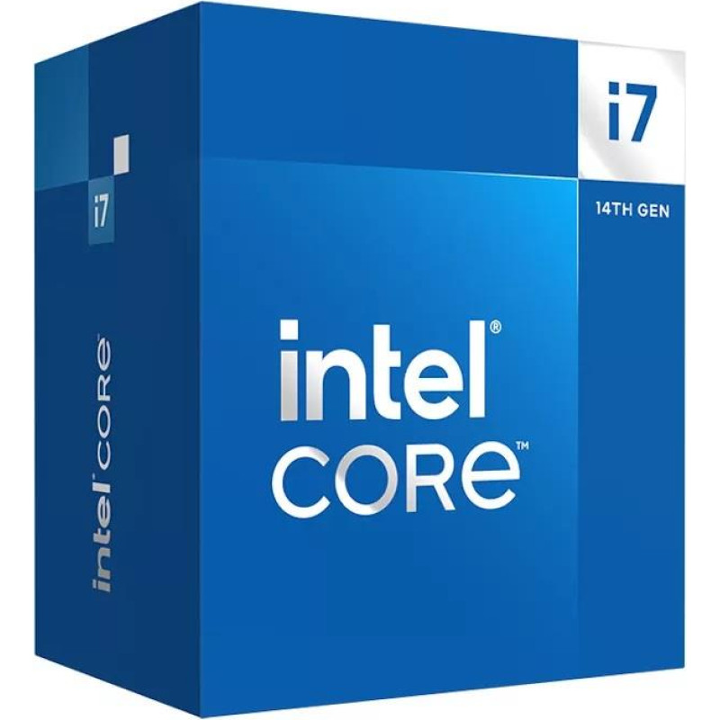Intel CPU|INTEL|Desktop|Intel Core i7|i7-14700F|Raptor Lake|2100 MHz|Cores 20|33MB|Socket LGA1700|65 Watts|BOX|BX8071514700FSRN3Z