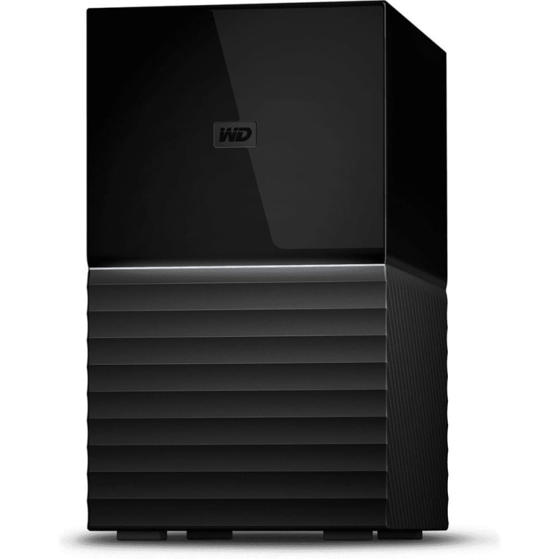 Western Digital External HDD|WESTERN DIGITAL|My Book Duo|24TB|USB 3.0|USB 3.1|Drives 2|Black|WDBFBE0240JBK-EESN