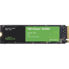 Sandisk SSD|WESTERN DIGITAL|Green SN350|480GB|M.2|PCIE|NVMe|TLC|Write speed 1650 MBytes/sec|Read speed 2400 MBytes/sec|WDS480G2G0C