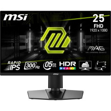 MSI LCD Monitor|MSI|MAG 255PXF|24.5"|Gaming|Matte|Panel IPS|1920x1080|16:9|300Hz|0.5 ms|Speakers|Colour Black|MAG255PXF