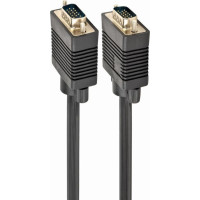 Gembird CABLE VGA 10M PREMIUM/CC-PPVGA-10M-B GEMBIRD