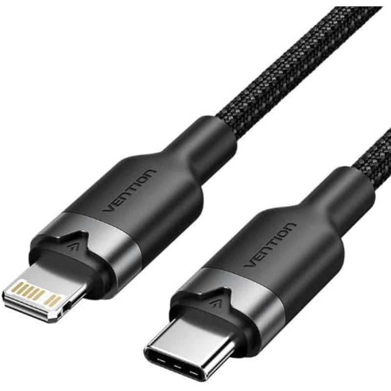 Vention CABLE USB-C TO LIGHTNING/2M BLACK LALBH VENTION
