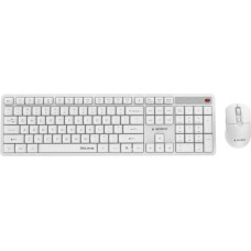 Gembird KEYBOARD +MOUSE WRL ENG/WHITE KBS-WMS-01-W GEMBIRD