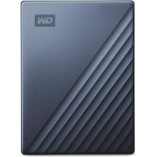 Western Digital External HDD|WESTERN DIGITAL|My Passport Ultra|4TB|USB 3.0|Colour Blue|WDBFTM0040BBL-WESN