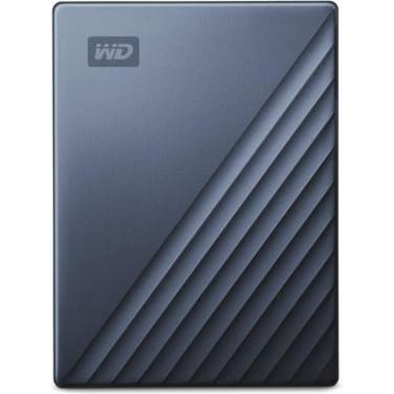 Western Digital External HDD|WESTERN DIGITAL|My Passport Ultra|4TB|USB 3.0|Colour Blue|WDBFTM0040BBL-WESN