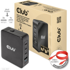 Club3D MOBILE TRAVEL CHARGER USB-C/140W GAN CAC-1917 CLUB3D